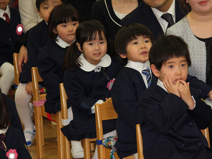 ゆうあい幼稚園　入園式