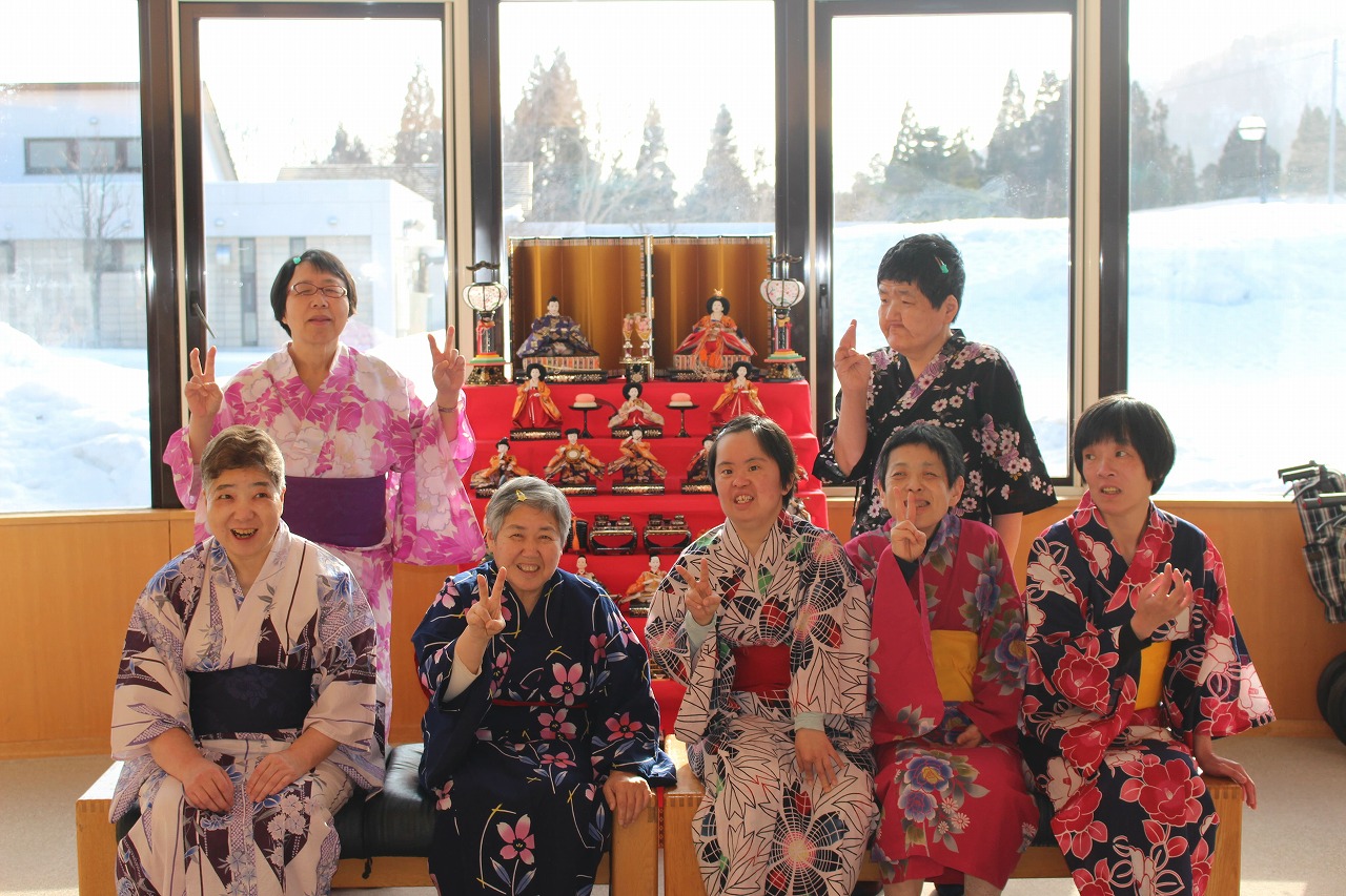 新生園「ひなまつり」