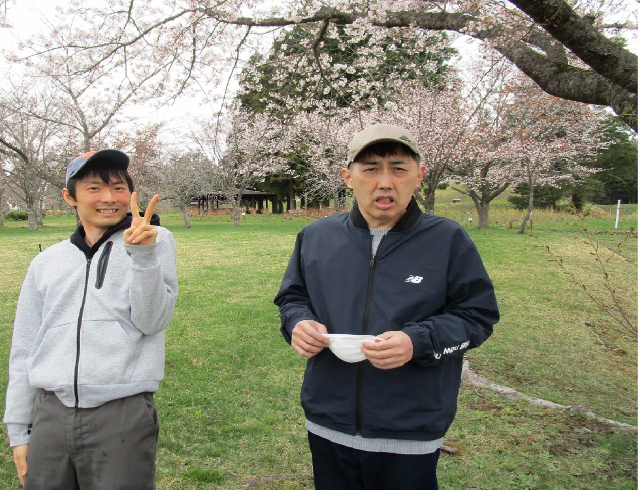 ワークセンターほくと　「花見」