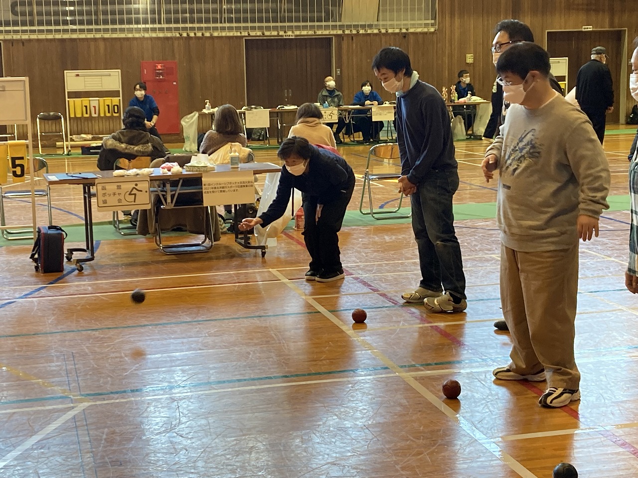 クッキーハウス　「ボッチャ大会②」