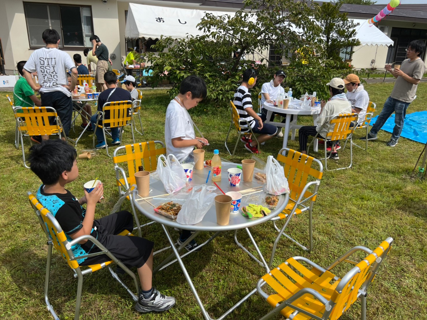 おしま学園　「学園祭りゆうあい祭①」