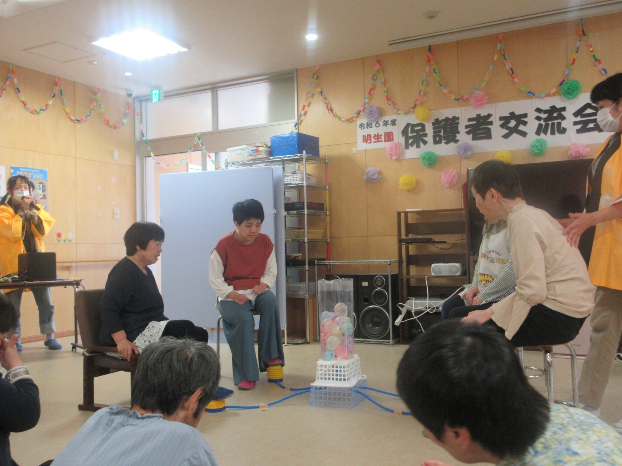 明生園　５年ぶりの保護者交流会①
