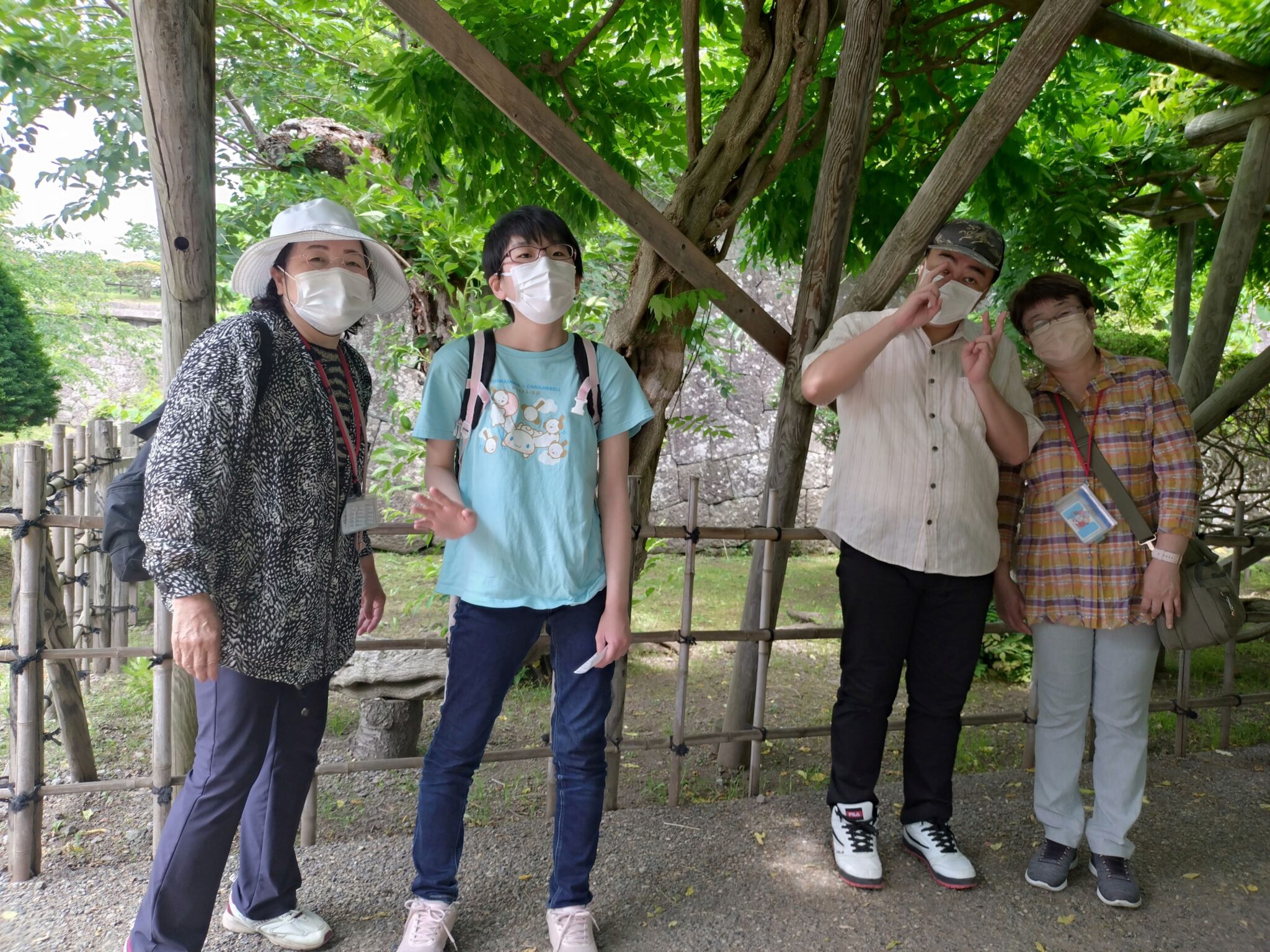 ぱすてる　「サークル活動・五稜郭公園散策」