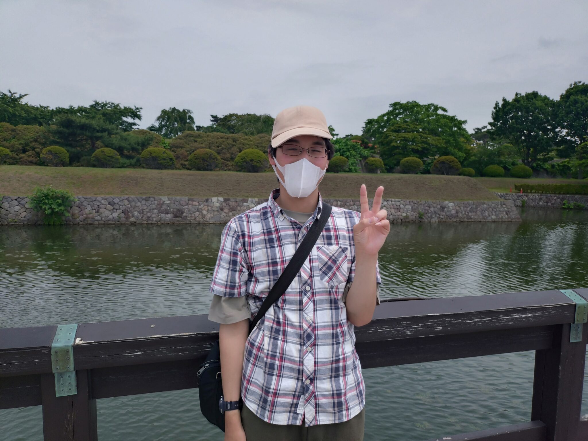 ぱすてる　「サークル活動・五稜郭公園散策」②
