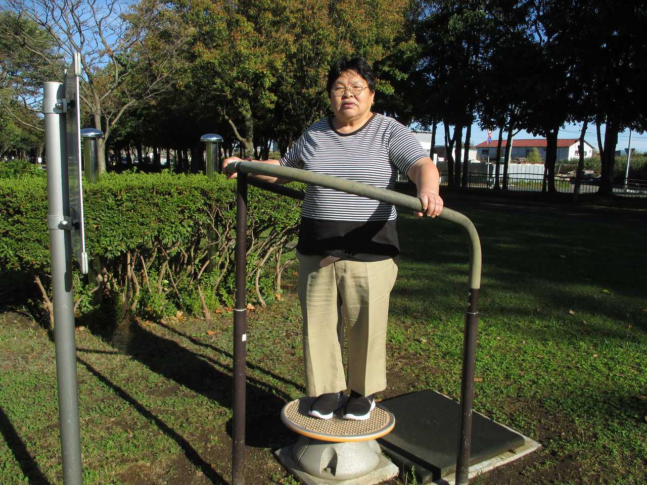 おしま屋「昭和公園散歩」