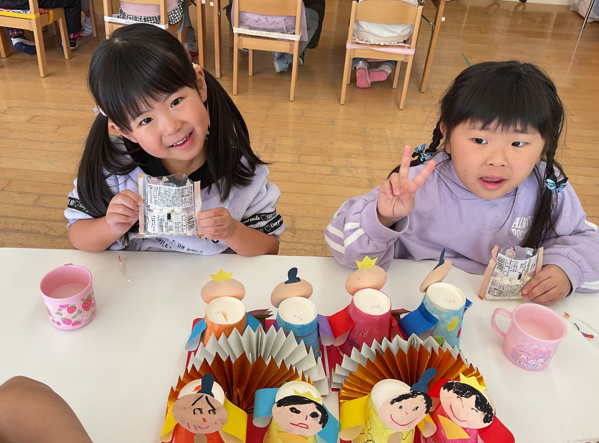 ゆうあい幼稚園「今日は楽しいひな祭り」