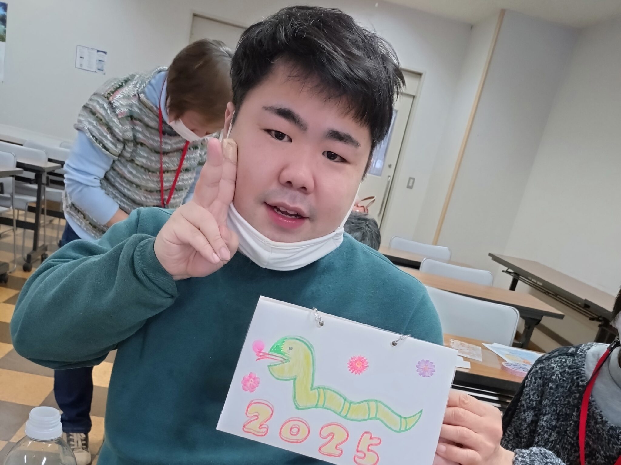 ぱすてる　カレンダーとピース