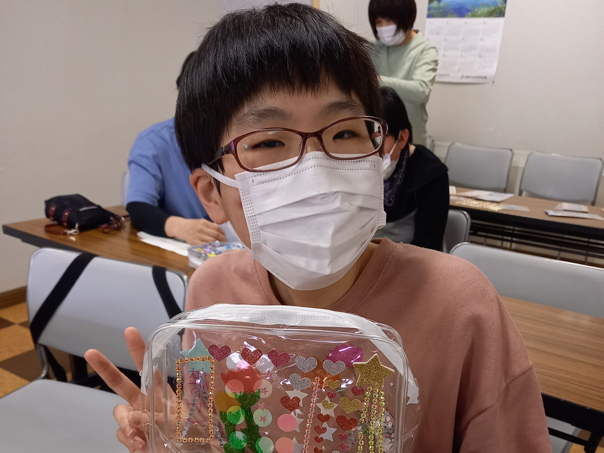 ぱすてる「母の日のプレゼント　ポーチ」