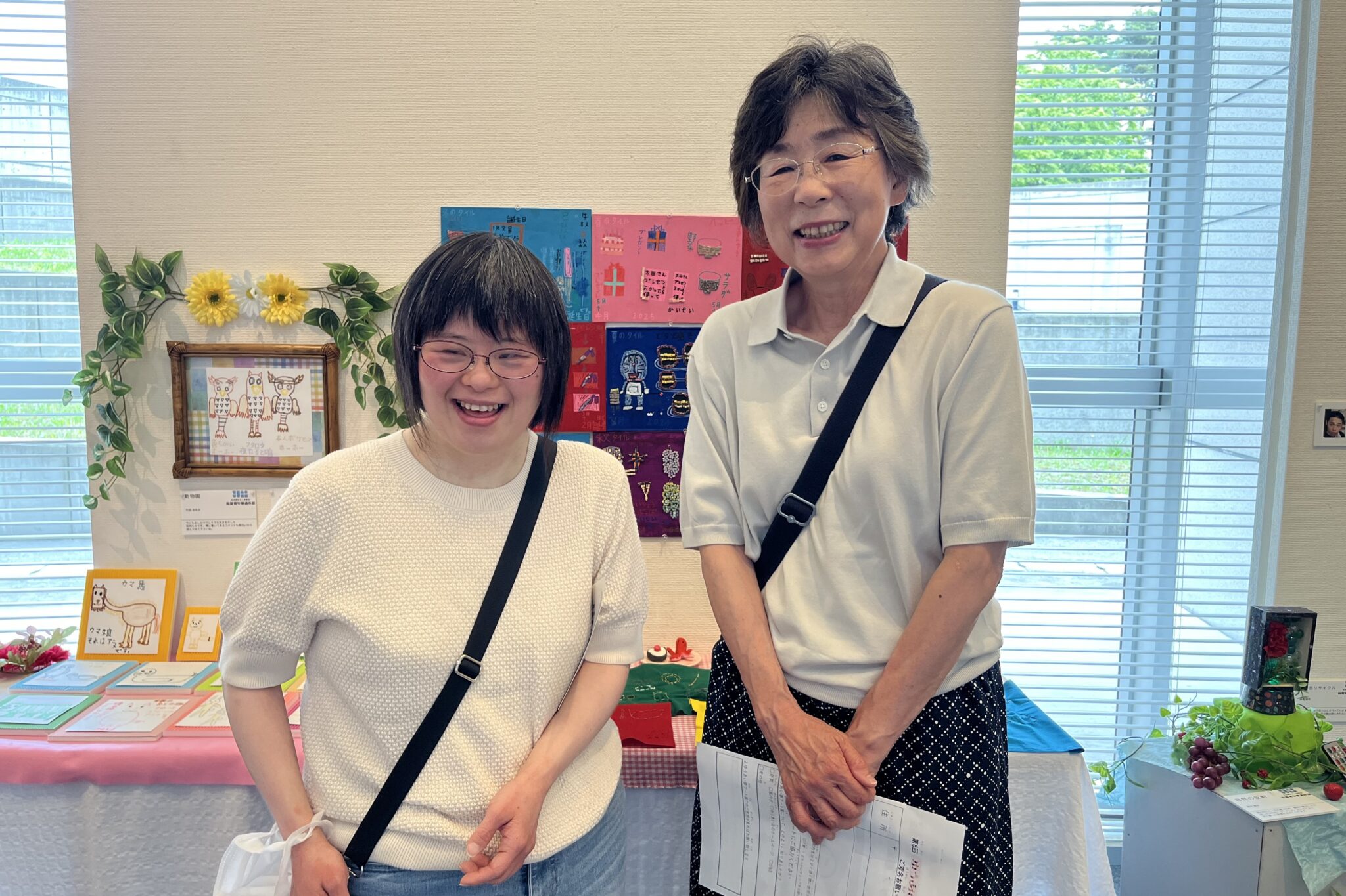函館青年寮通所部「2025ゆうあい夢アート展」