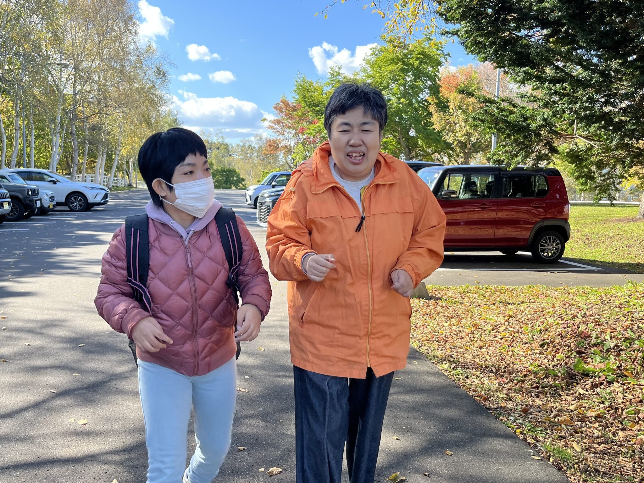 函館青年寮通所部]「秋レク ハーベスター八雲へ」