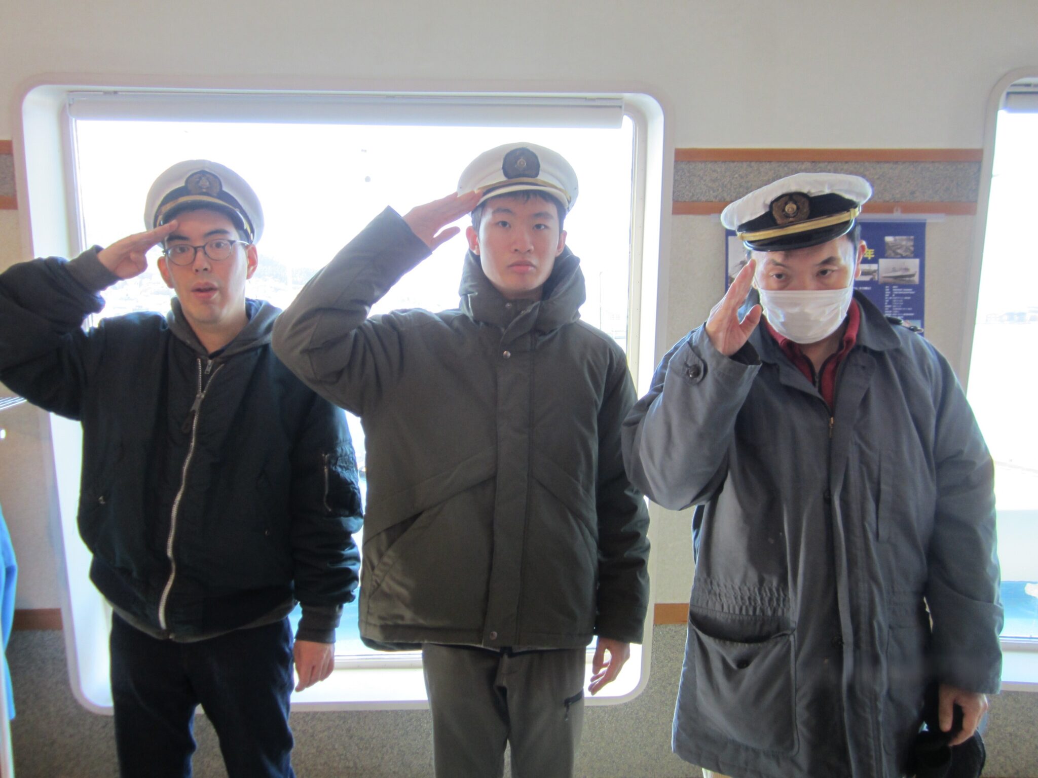 おしま菌床きのこセンター（秋の慰労会　青函連絡船記念館摩周丸）