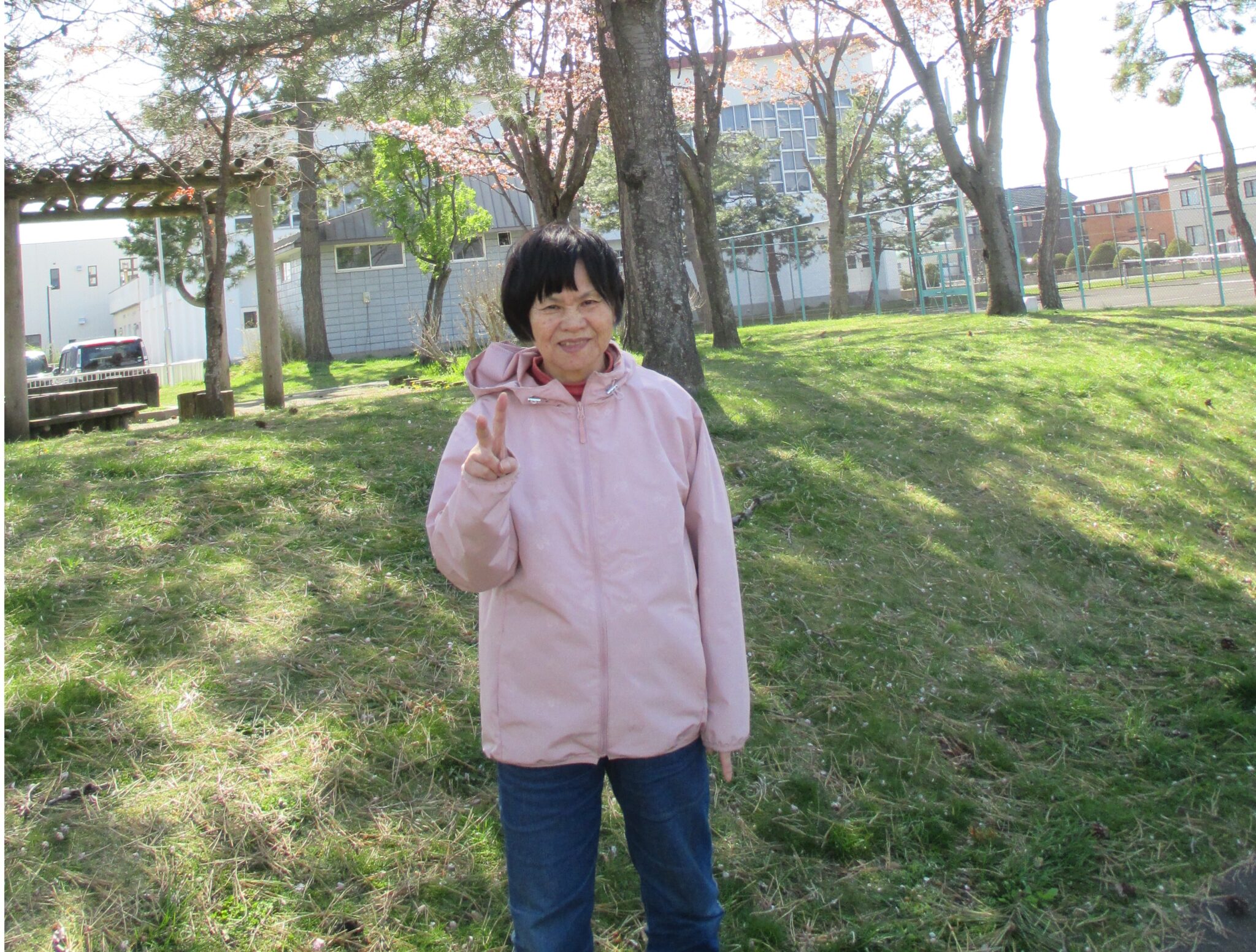 おしま屋　公園・散歩道で