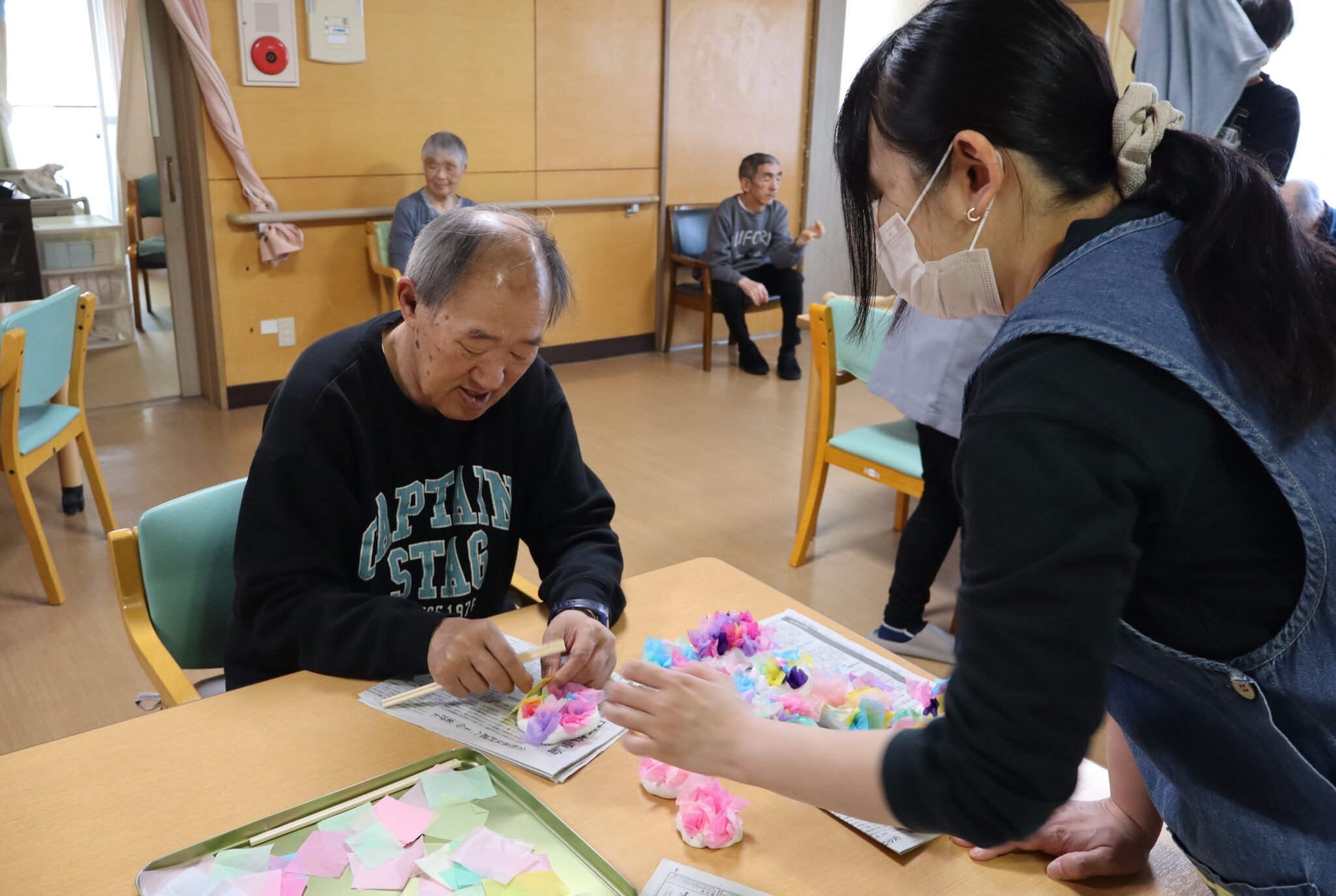侑愛荘　春の制作活動