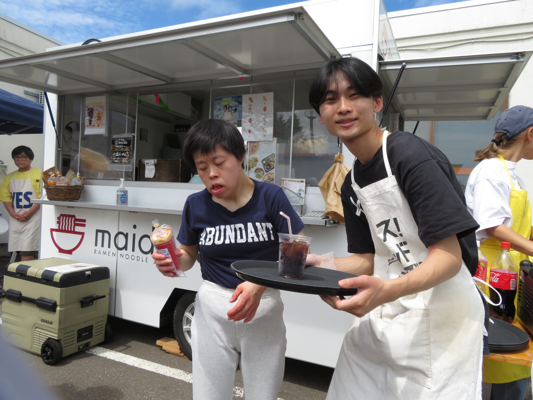 明生園「キッチンカー行事」